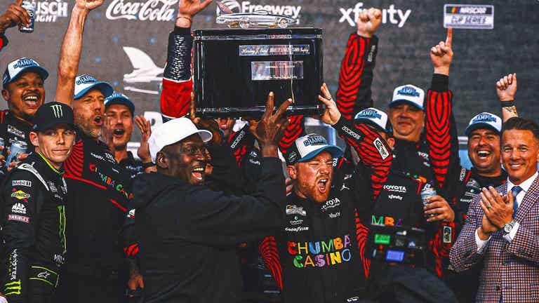 Growing Up a NASCAR Fan, Michael Jordan Enjoys the Ultimate