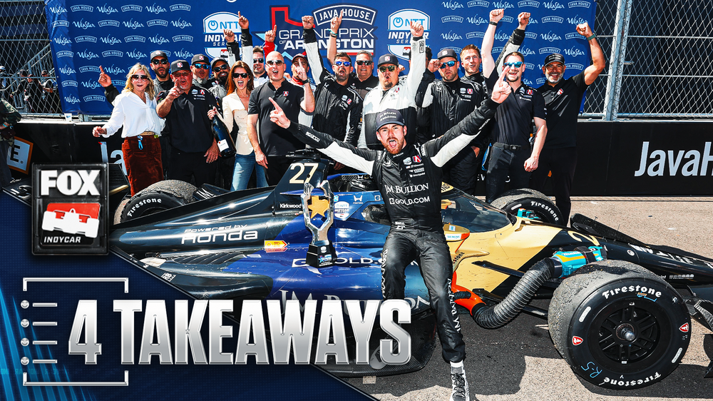 4 Takeaways From Inaugural Arlington Race: Kyle Kirkwood Wins With Big-Time Move