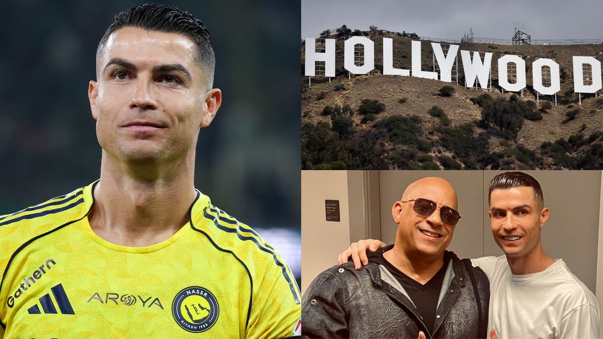 Cristiano Ronaldo Hollywood Vin Diesel