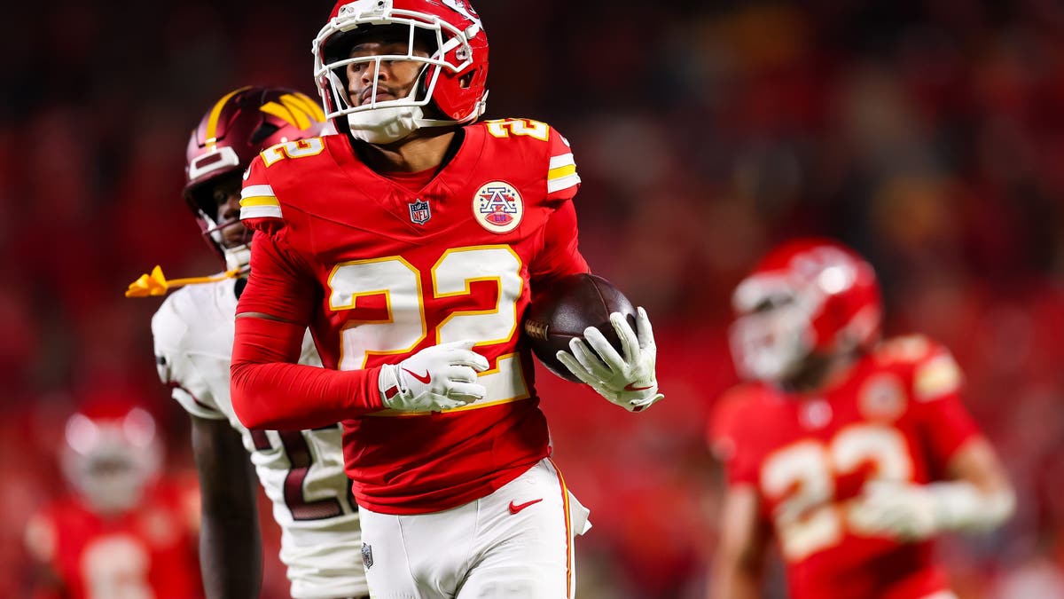 Trent McDuffie is the latest player the Rams have acquired with a first-round pick.. (Photo by Brooke Sutton/Getty Images)