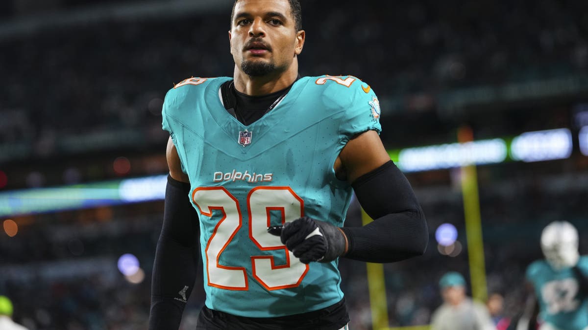 Five-time Pro Bowler Minkah Fitzpatrick was traded to the Jets earlier this week.. (Photo by Cooper Neill/Getty Images)