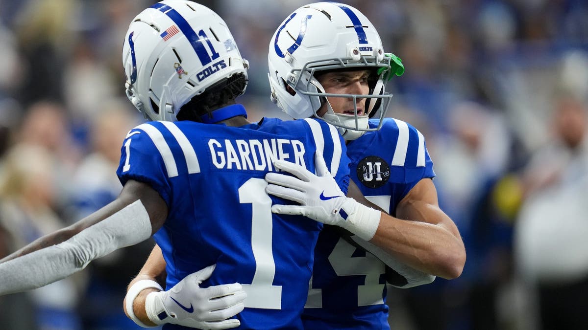 The Colts have invested heavily in cornerback Sauce Gardner (left) and wide receiver Alec Pierce. (Dylan Buell/Getty Images)