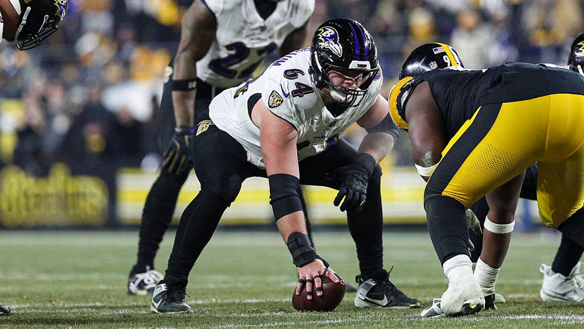 After making three straight Pro Bowls with the Ravens, Tyler Linderbaum signed a three-year, $81 million contract with the Raiders, a record for a center. (Photo by Mark Alberti/Icon Sportswire via Getty Images)