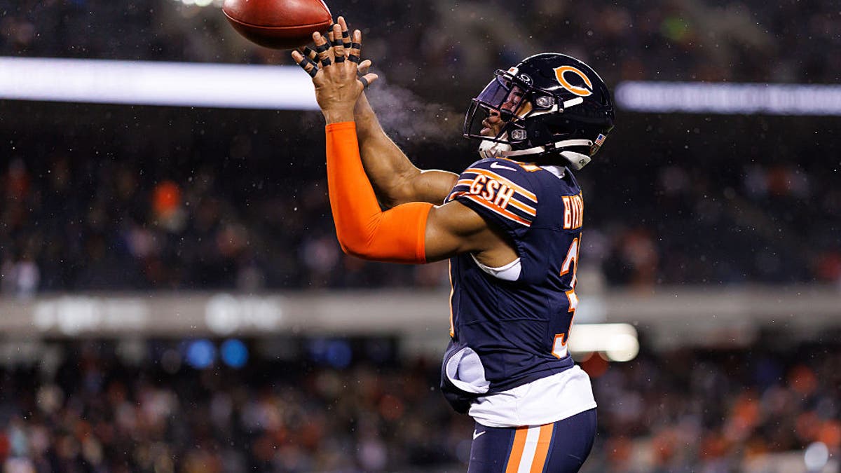 With the Bears last season, Kevin Byard led the NFL with seven interceptions. (Photo by Brooke Sutton/Getty Images)