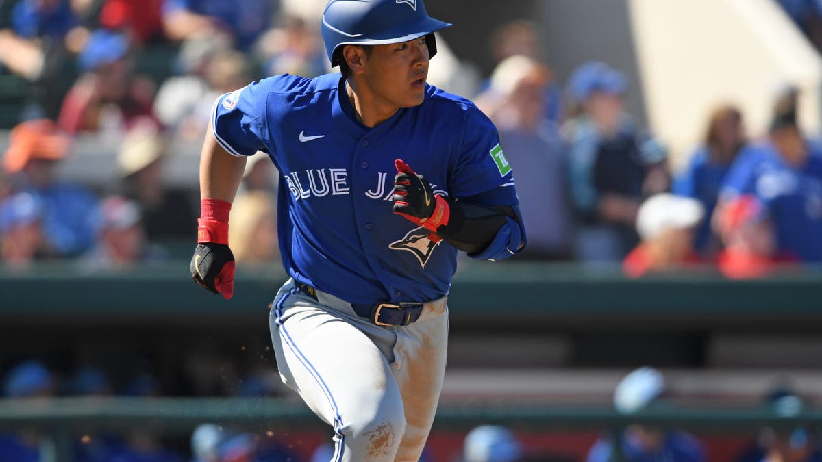 Kazuma Okamoto totaled 30-plus home runs in the Nippon Professional Baseball league from 2018-23. (Photo by Mark Taylor/Getty Images)