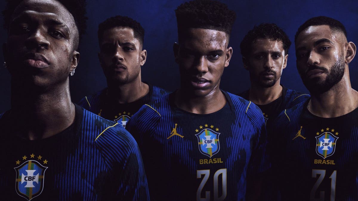 Jordanブラジル代表 サッカー2026WORLDCUPアイウェイ Brazil's 2026 FIFA World Cup Away Kits Revealed As Jordan's