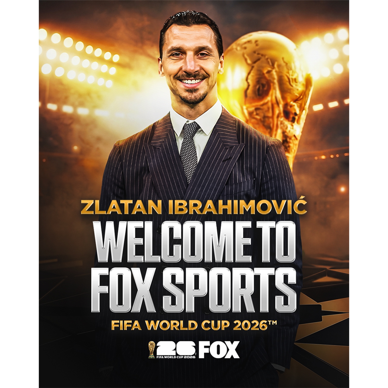 foxsports.com - Zlatan Ibrahimović Makes Broadcaster Debut With FOX Sports As New Fifa World Cup 2026™