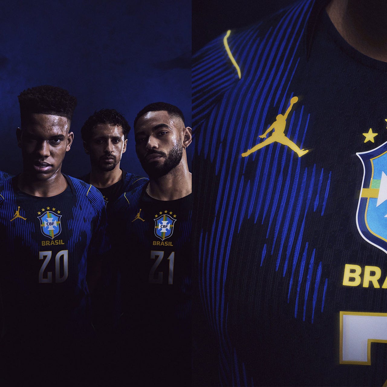 Brazil's 2026 FIFA World Cup Away Kits Revealed As Jordan's