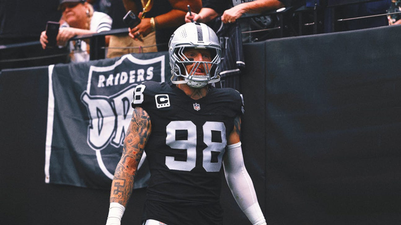 Maxx Crosby's Message to Fans After Ravens Trade Snafu: 'I'm A Raider. I’m Back'