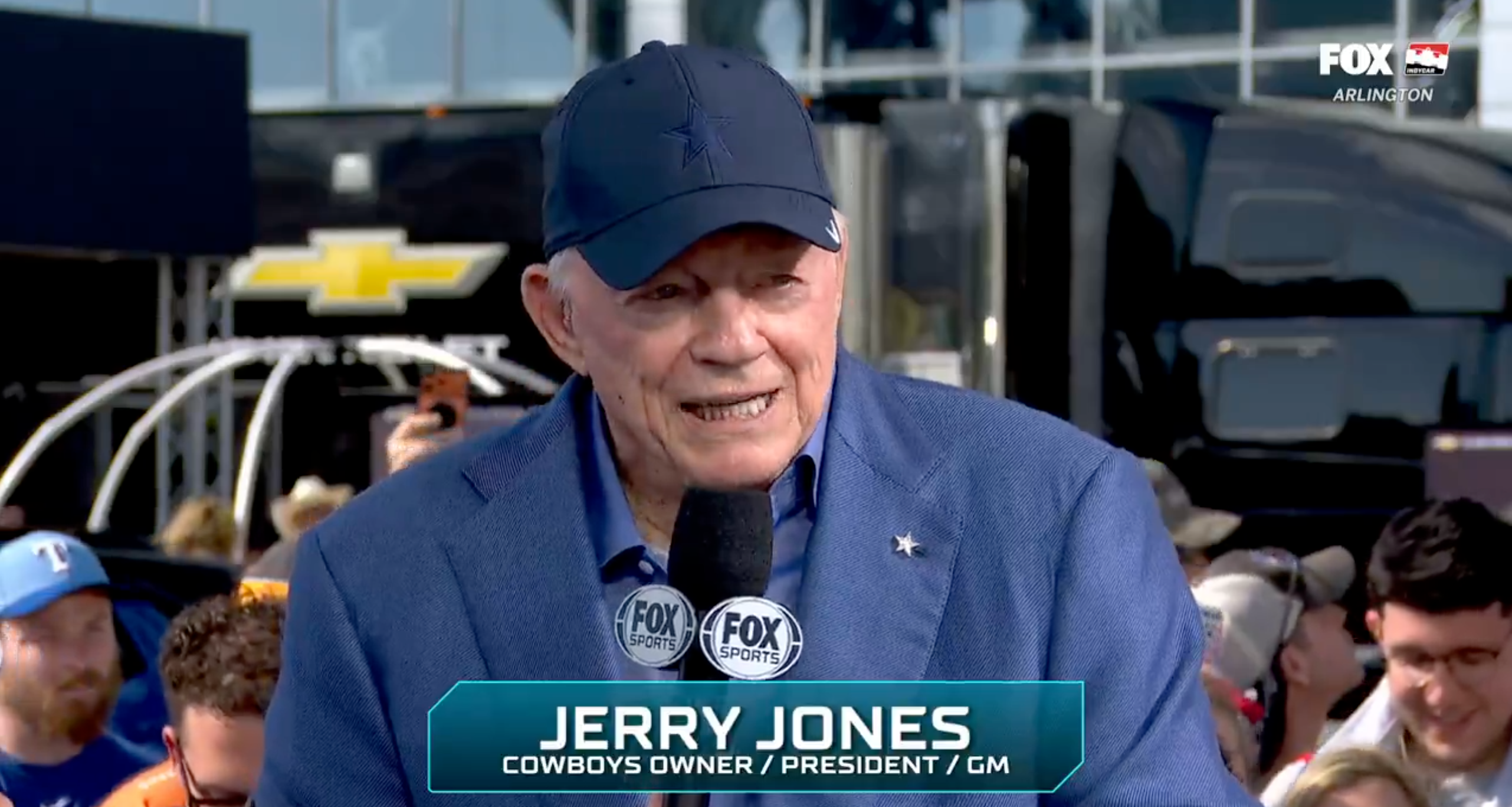 Jerry Jones Compares Pato O'Ward's 'Controlled Intensity' to Deion Sanders' Approach