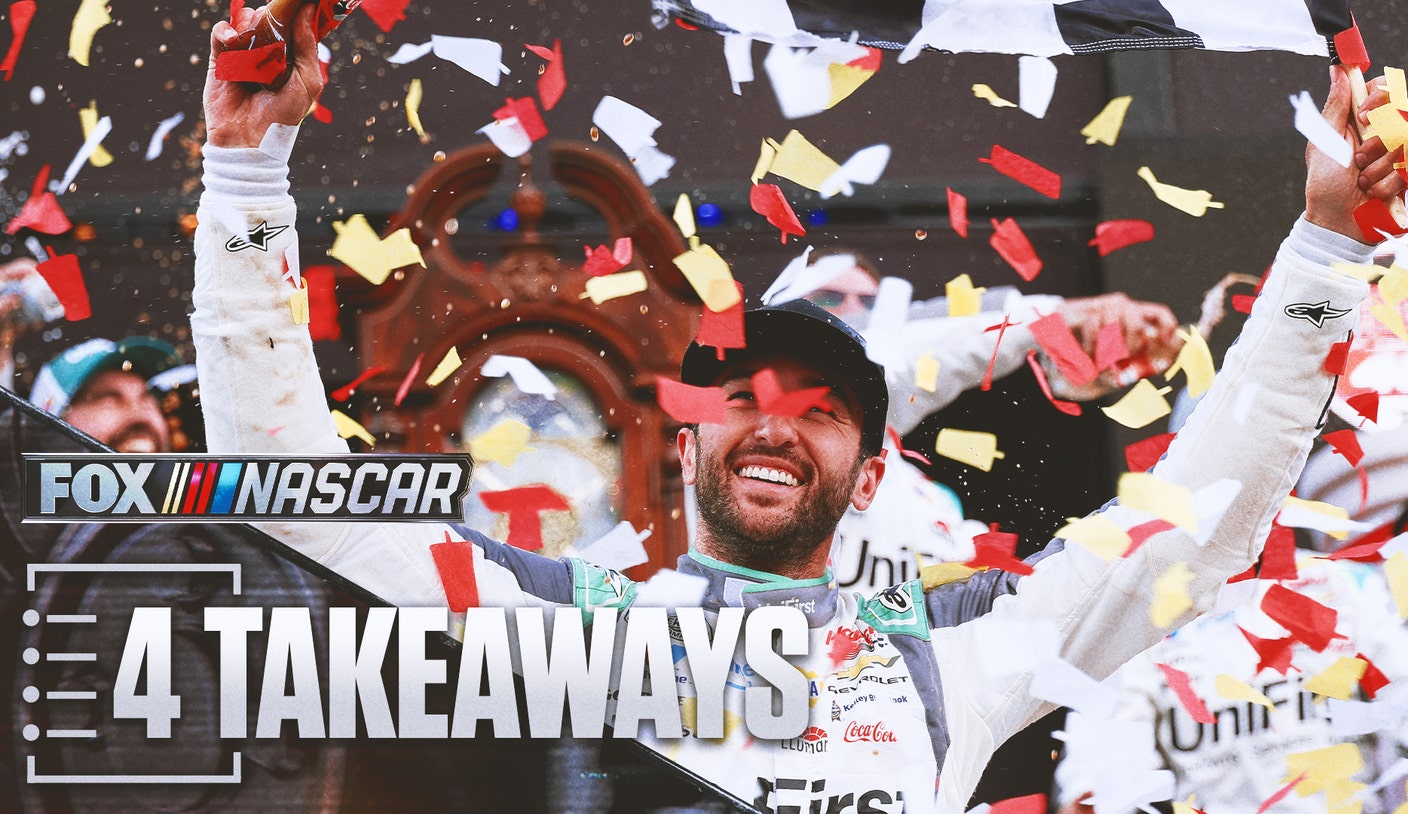 4 Takeaways From Chase Elliott Outdueling Denny Hamlin At Martinsville