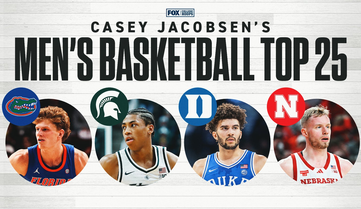 Clasificaciones de baloncesto universitario masculino: Florida en el top 5; MSU, salto de Nebraska
