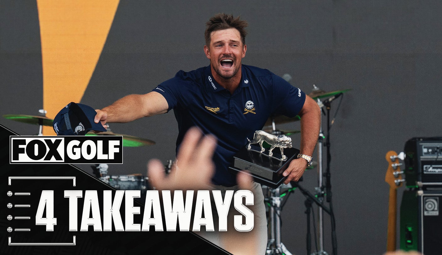 4 وجبات سريعة من LIV Golf South Africa: برايسون ديشامبو يتفوق على جون رام في المباراة الفاصلة