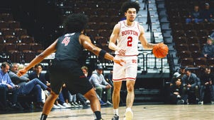 COLLEGE BASKETBALL Trending Image: A Buzzer-Beater You Have to See: Boston University Upsets Navy in Patriot League Tourney