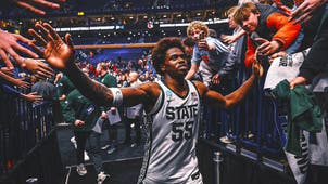 COLLEGE BASKETBALL Trending Image: Michigan State Star Jeremy Fears Jr. Breaks 50-Year-Old Magic Johnson Record In Win vs. Louisville