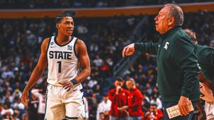 COLLEGE BASKETBALL Trending Image: Michigan State Star Jeremy Fears Jr. Breaks 50-Year-Old Magic Johnson Record In Win vs. Louisville