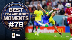 FIFA WORLD CUP MEN Trending Image: Richarlison's Stunner vs. Serbia Makes World Cup Top 100 Moments List