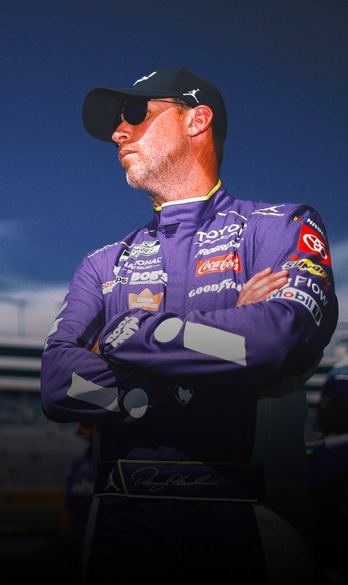 NASCAR Cup Series at Vegas Results: Denny Hamlin Holds Off Field for Win