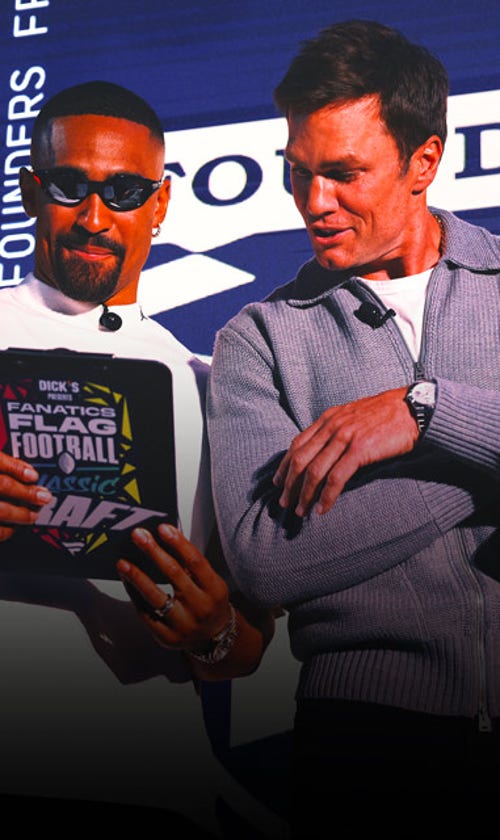 Brady, Gronk, Hurts, Burrow: Fanatics Flag Football Classic Draft Results