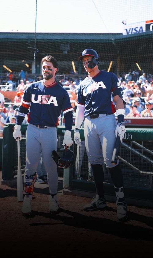 Aaron Judge, Bryce Harper Lead USA in Win Ahead Of World Baseball Classic