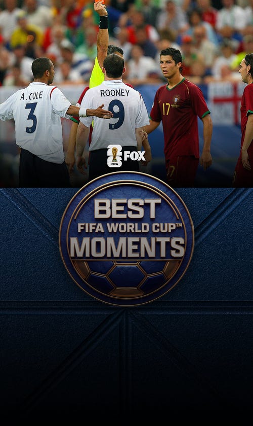 Rooney's Red and Ronaldo's Wink Make World Cup Top 100 Moments List