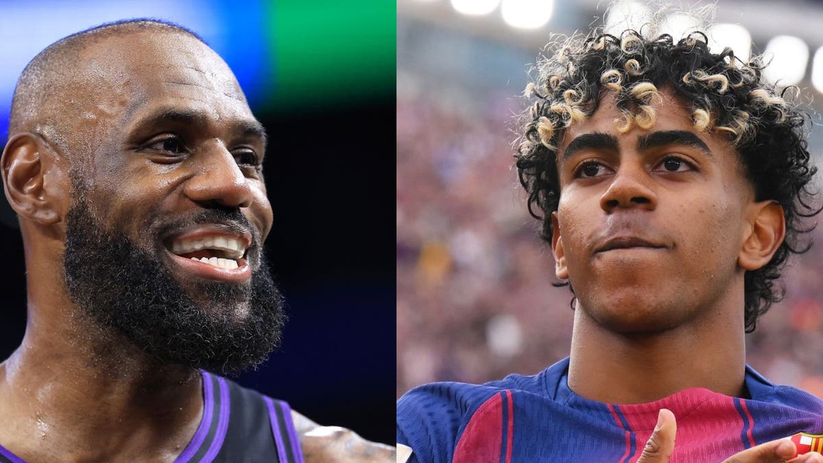 GFX LeBron James Lamine Yamal