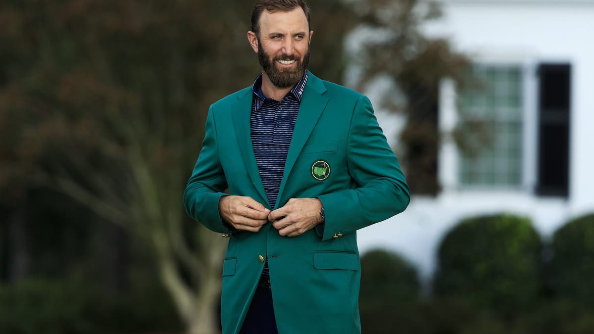 Dustin Johnson won the 2020 Masters. (Photo by Augusta National via Getty Images)