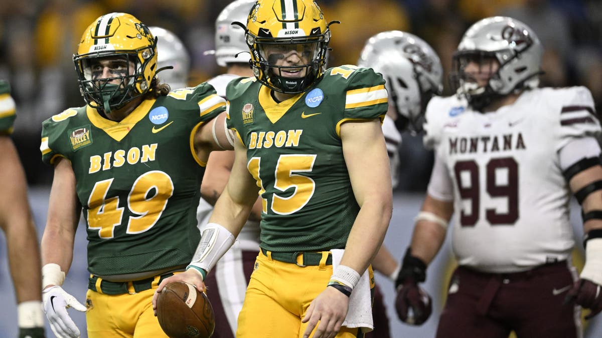 North Dakota State's Cole Payton might be a name for NFL fans to know in the future. (Photo by Tommy Martino/University of Montana/Getty Images)