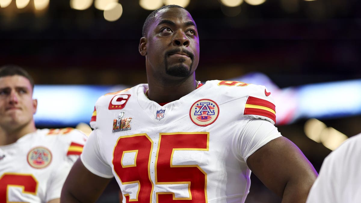 Chris Jones has been a key piece in the Chiefs' dynasty run. (Photo by Kevin Sabitus/Getty Images)