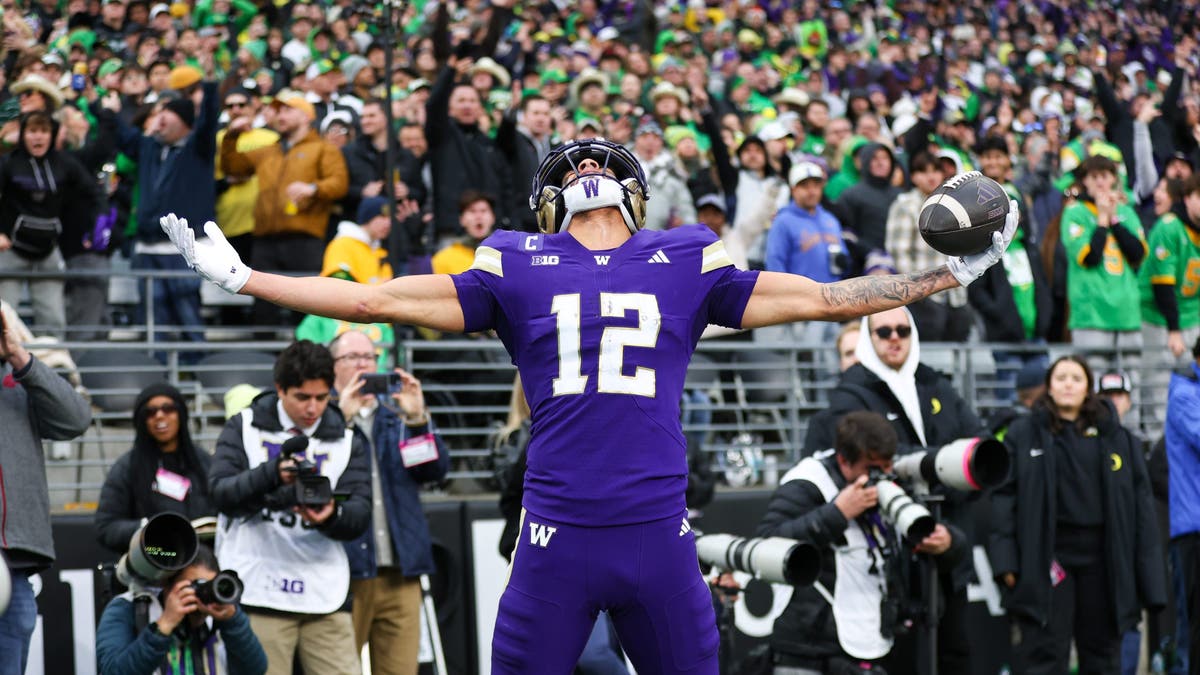 Denzel Boston has been one of the top wide receivers in the Big Ten over the last couple of seasons. (Photo by Henry Rodenburg/Icon Sportswire via Getty Images)