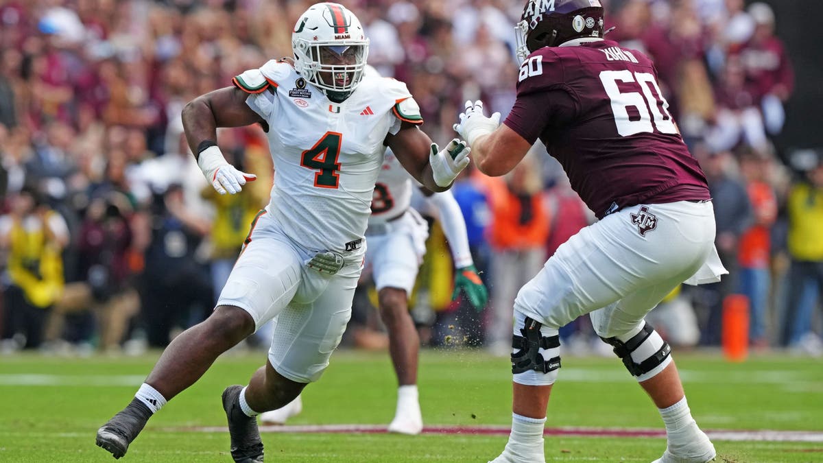 Rueben Bain Jr. of Miami (Photo by CFP/Getty Images)