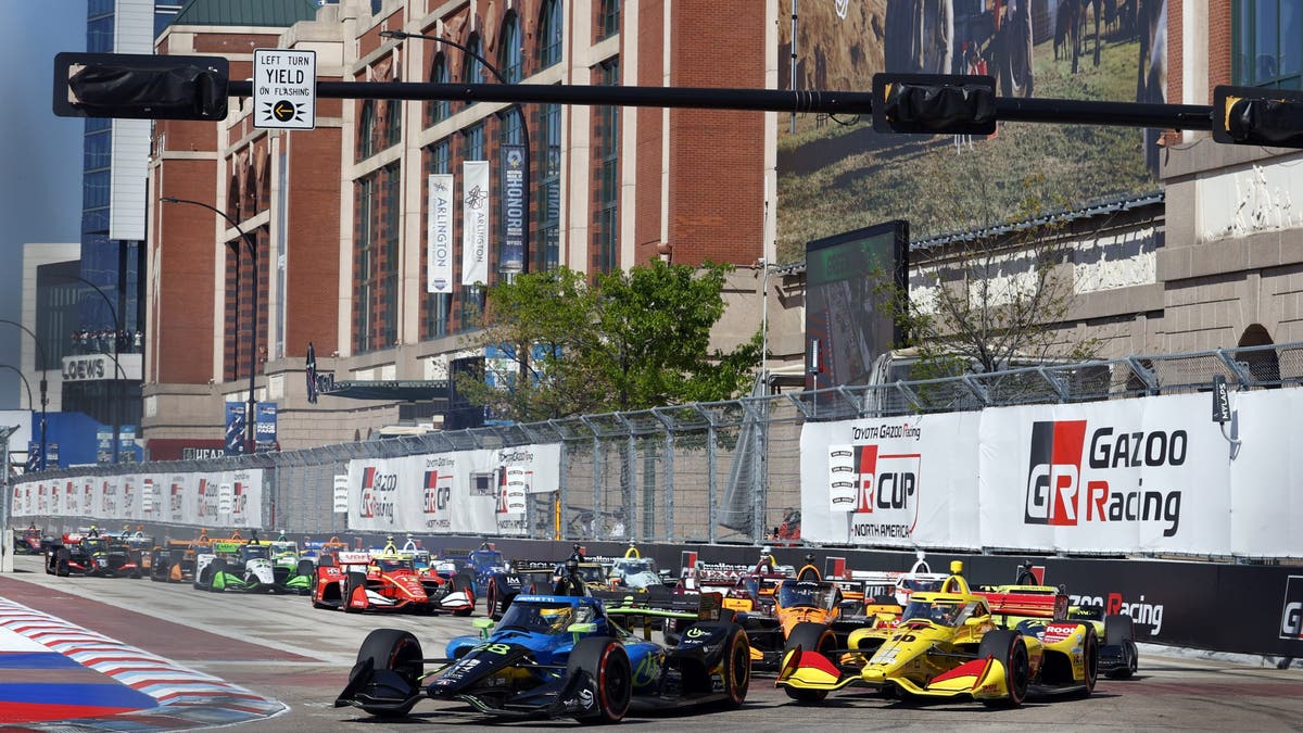 INDYCAR's first race on the streets of Arlington, Texas on March 15, 2026. (Photo by Perry Nelson/Lumen via Getty Images)
