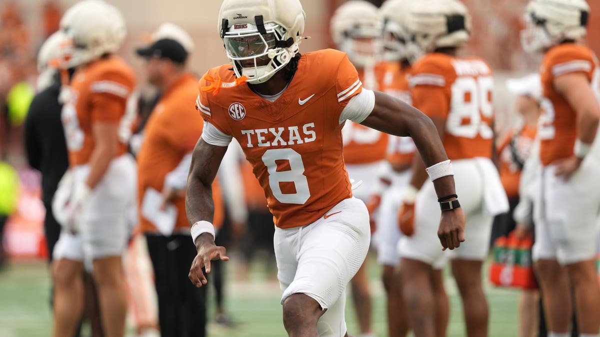 Cam Coleman transferred from Auburn to Texas over the offseason after logging 13 touchdowns over the last two years. (Photo by Scott Wachter/Getty Images for ONIT)