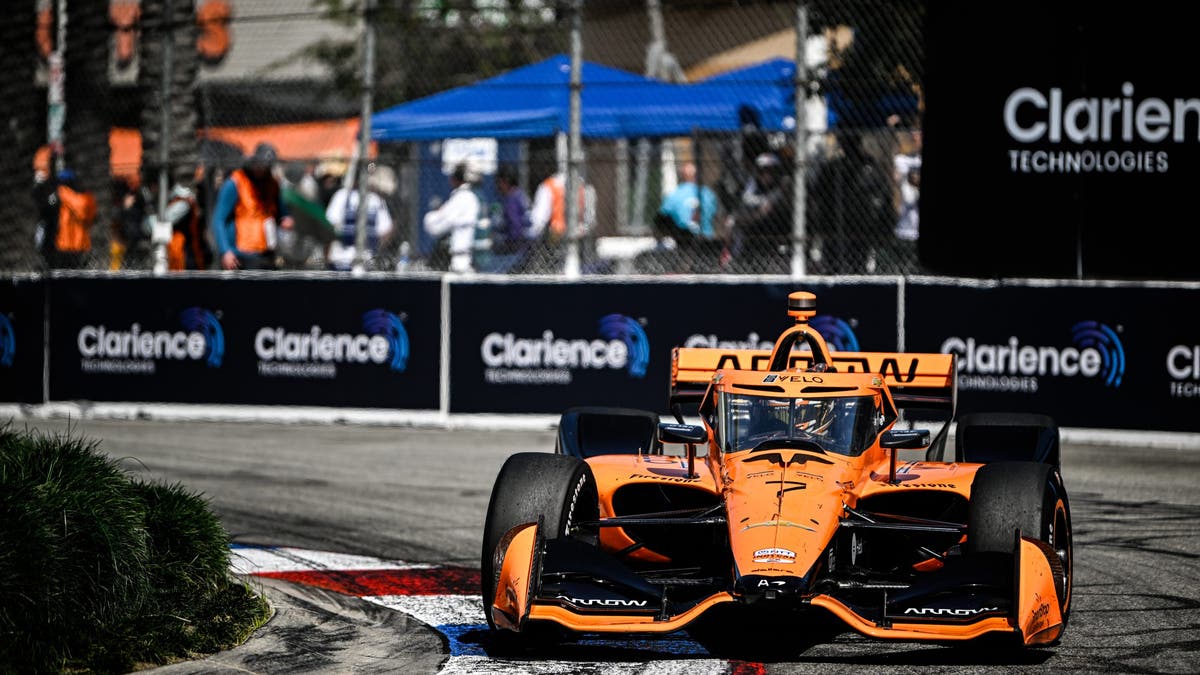 Christian Lundgaard during the 2026 Acura Grand Prix Of Long Beach. (Photo by Brandon Badraoui/Lumen via Getty Images)