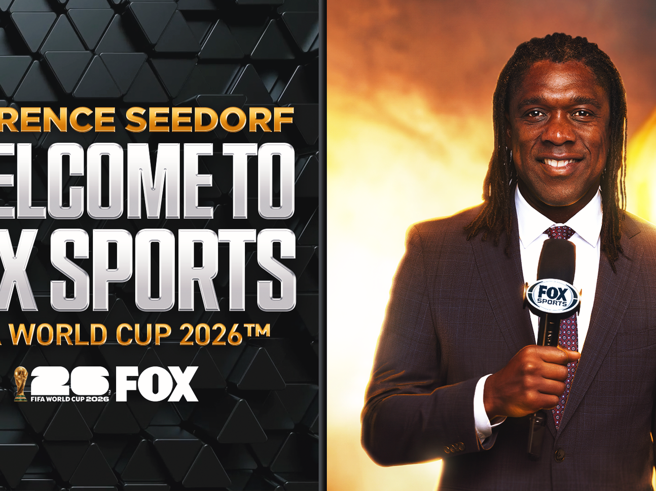Netherlands Legend Clarence Seedorf Joins FOX Sports For 2026 FIFA