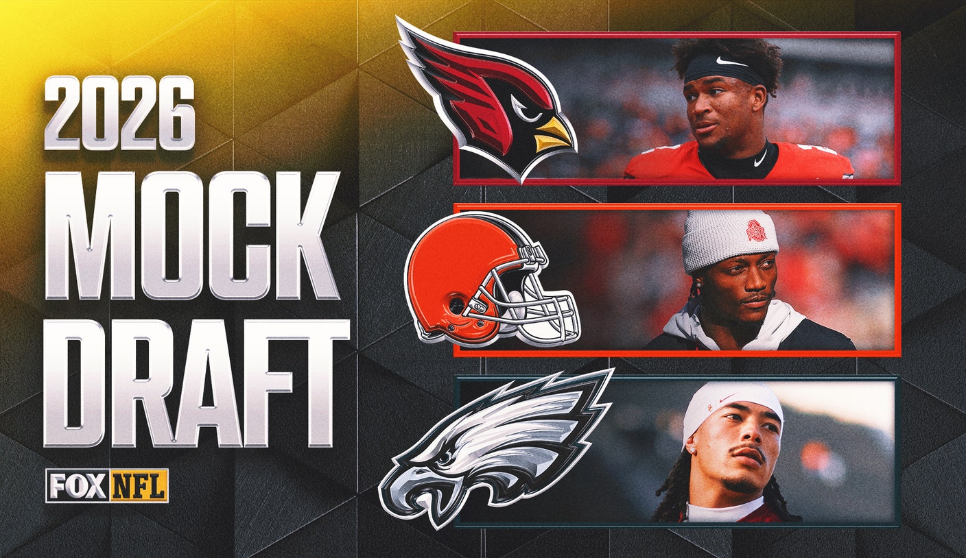 2026 NFL Mock Draft: Jeremiyah Love Slips; Who Grabs Ty Simpson?