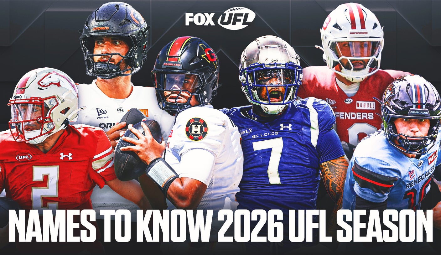Where Every 2026 UFL Star Played In College, Who Headlines Each Roster