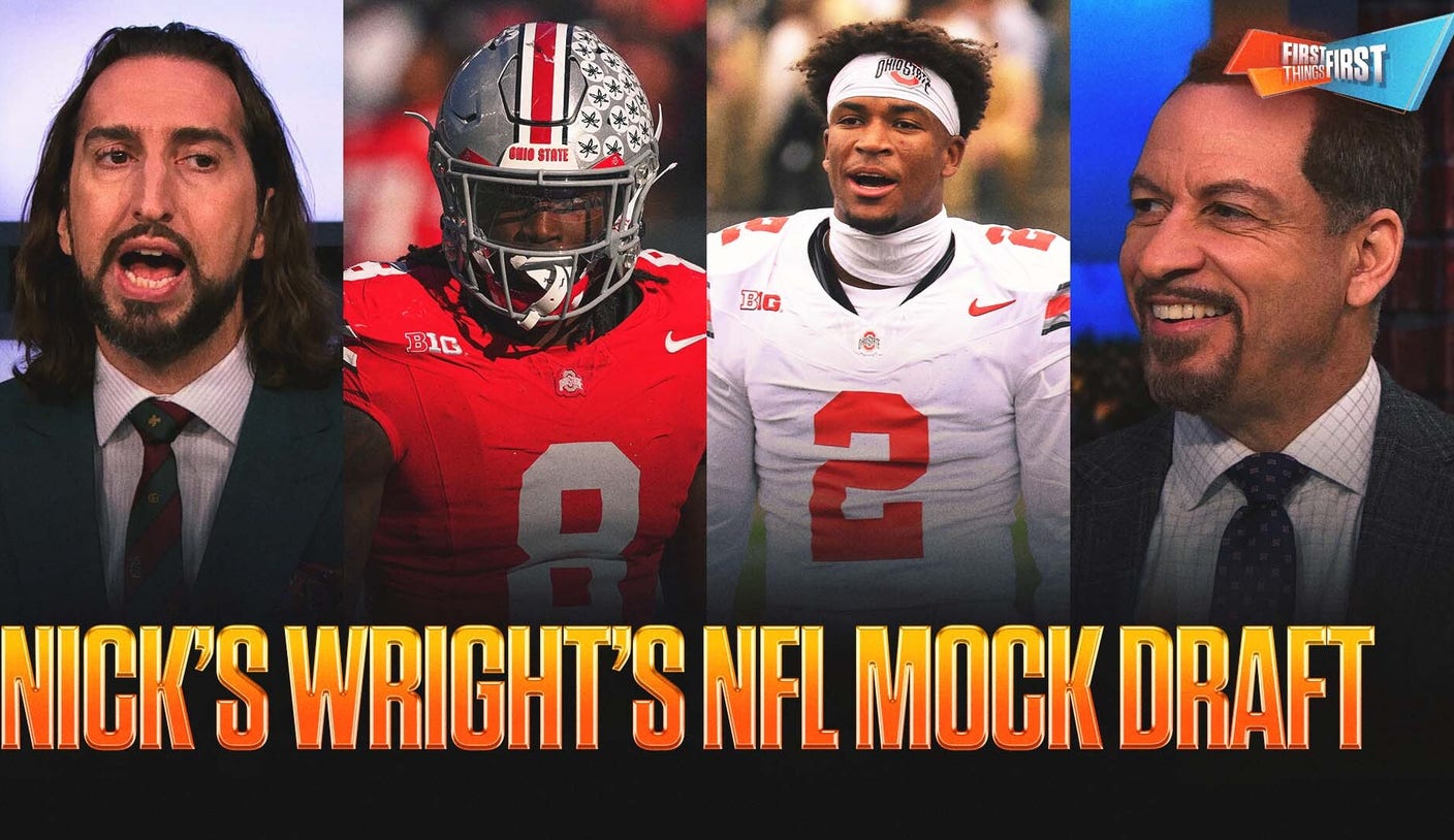 2026 NFL Mock Draft: No Ty Simpson in Round 1? Nick Wright Predicts 1st Round