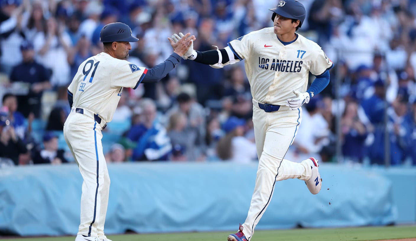 Shohei Ohtani’s Leadoff Homer, Teoscar’s 3-Run Shot Propels Dodgers Over Rangers