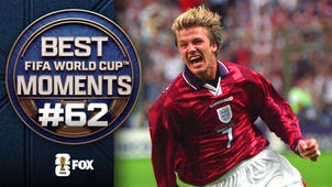 NEXT Trending Image: David Beckham's Big Breakout for England Makes World Cup Top 100 Moments