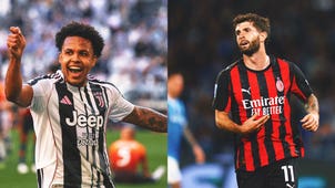 UNITED STATES MEN Trending Image: USA's Serie A Stars Back in Action: McKennie Scores; Pulisic, AC Milan Lose