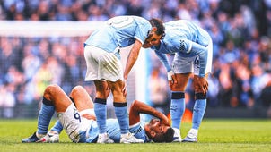 NEXT Trending Image: Manchester City's Rodri To Undergo Tests On Groin Injury Suffered Against Arsenal