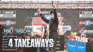 NASCAR Trending Image: 4 Takeaways From Ty Gibbs' First Career Victory In Cup As He Wins Bristol