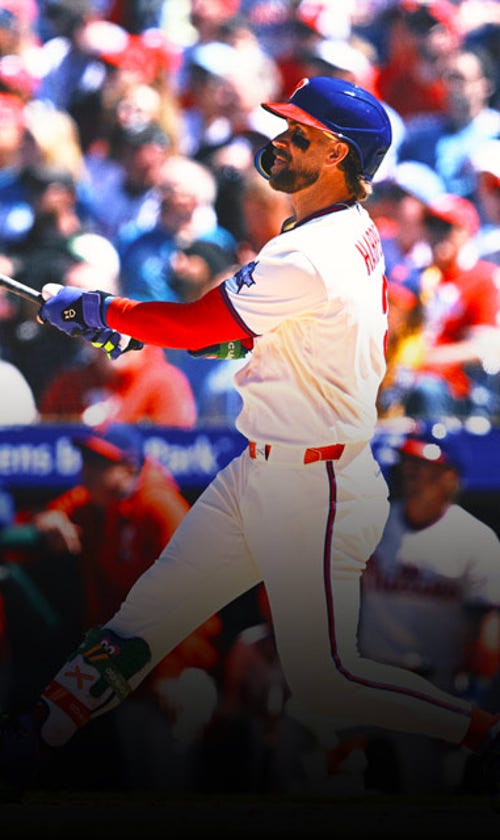 Schwarber, Harper Hit Back-to-Back Home Runs to Lead Phillies Over Diamondbacks