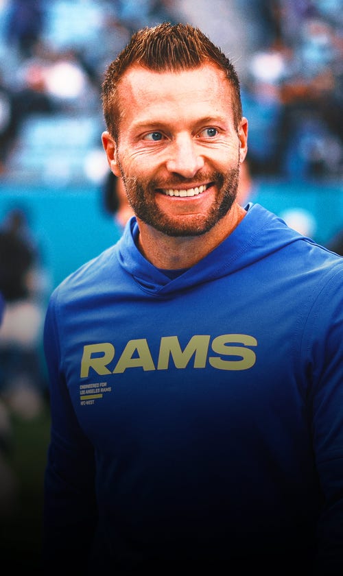 Sean McVay Clarifies Reaction to Ty Simpson Pick, Didn't Want to Upset Matthew Stafford