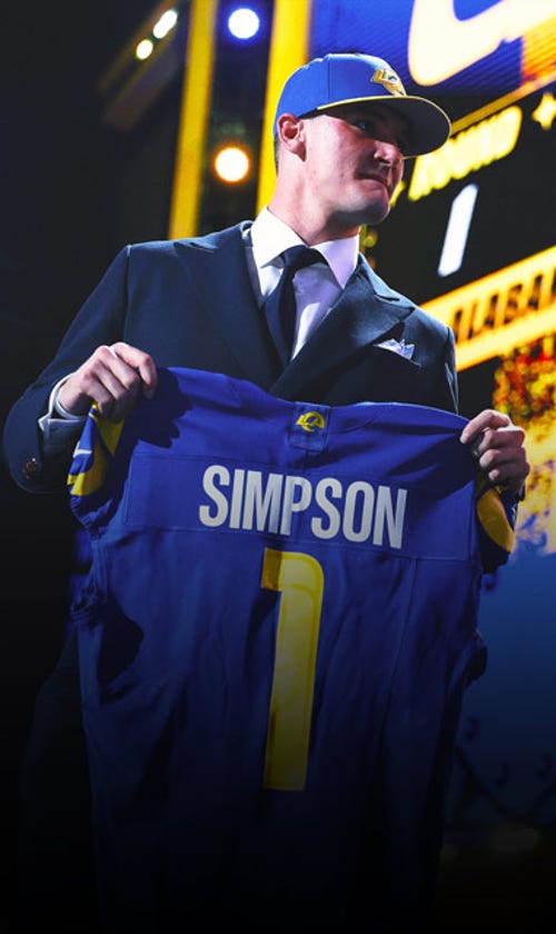 Colin Cowherd on Rams Taking QB in NFL Draft: 'The Real Winner is Ty Simpson'
