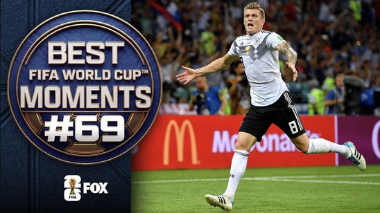 Toni Kroos's Fantastic Free Kick Makes World Cup Top 100 Moments List