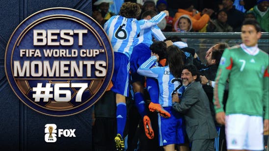 Argentina's 2 Wonder Strikes vs. Mexico Make Our World Cup Top 100 Moments List