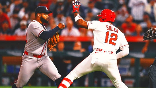 Jorge Soler, Reynaldo López Suspended 7 Games Apiece for Angels, Braves Brawl