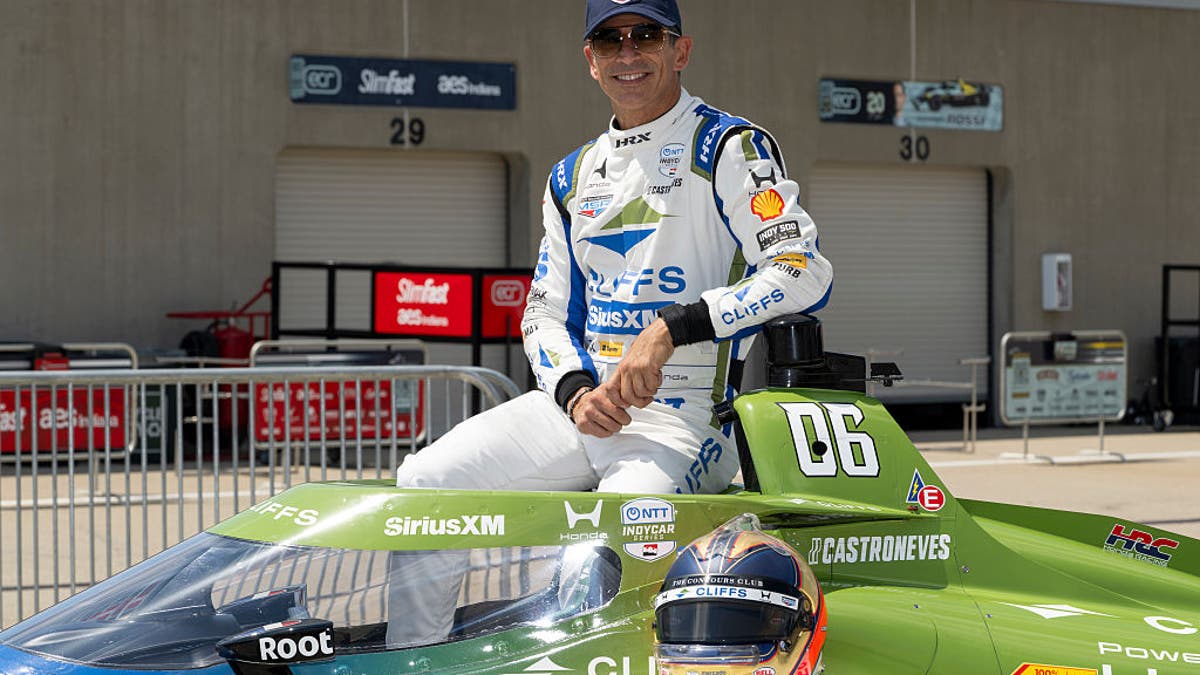 Helio Castroneves is attempting to become the first driver with five Indianapolis 500 victories. He's one of four drivers to win the race four times. (Photo by Brandon Badraoui/Lumen via Getty Images)